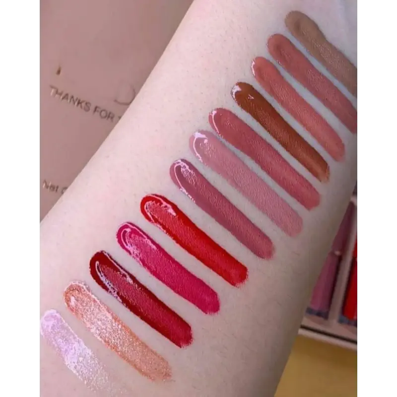 12-Piece Matte Liquid Lipstick & High Shine Lip Gloss Set