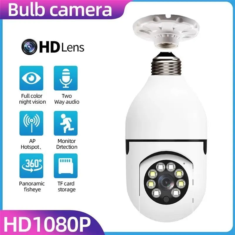 wireless wifi bulb camera