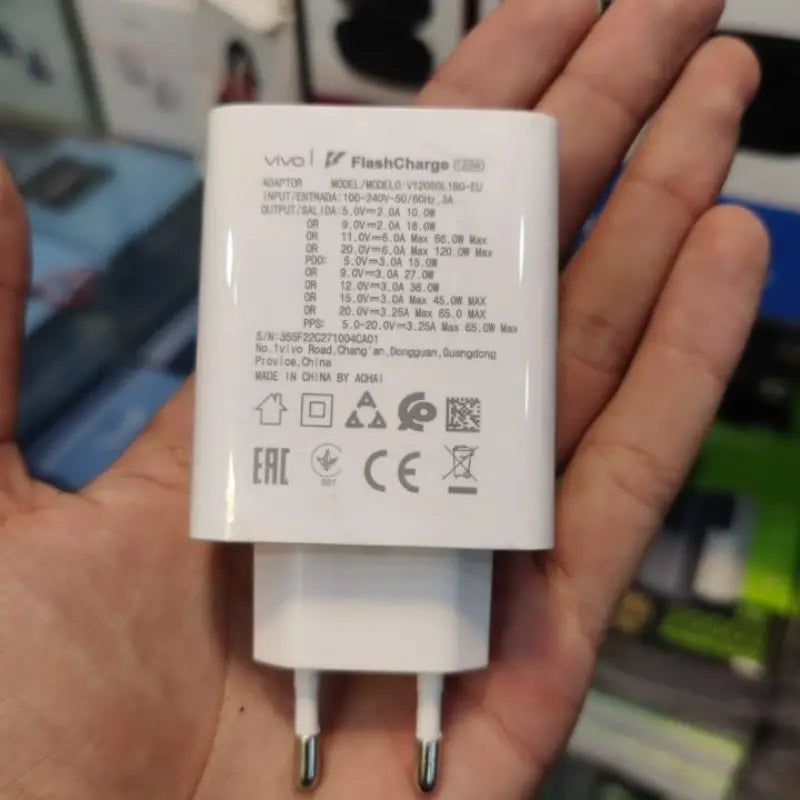 120watt Super Fast Flash Charge