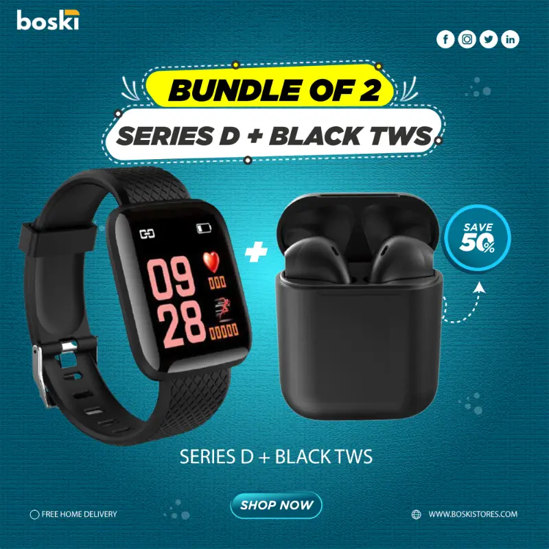 Bundle of 2 : Series D + Black TWS