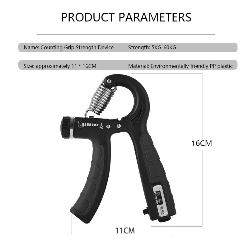 Grippler Hand Trainer with Counter