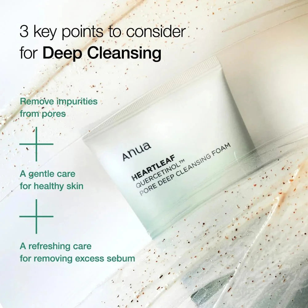Anua Cleansing Bundle Set (Cleansing Oil+Foam Cleanser)