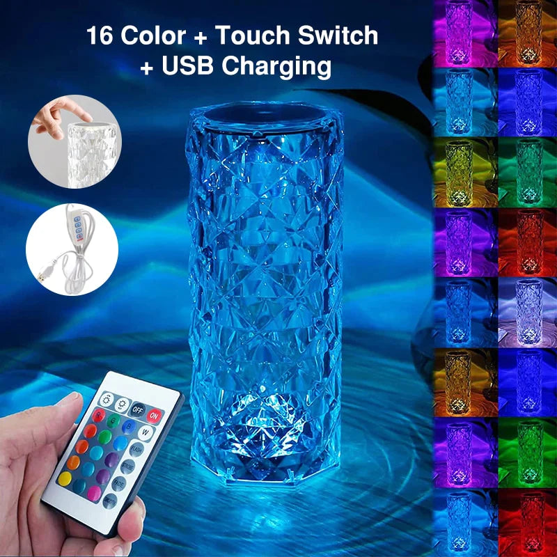 Bloom Crystal LED Lamp