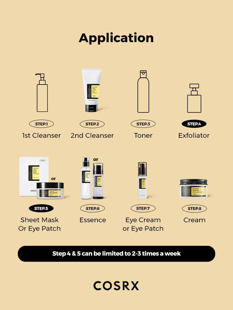 Cosrx Snail Skin Care Set - 4 Pieces