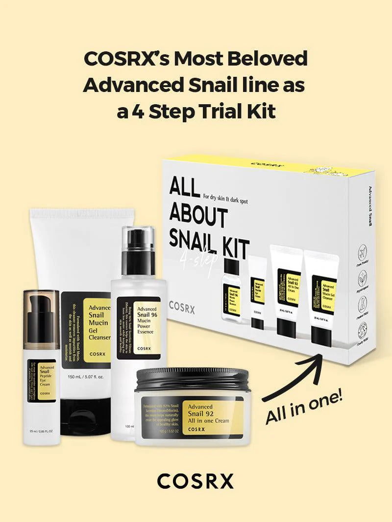 Cosrx Snail Skin Care Set - 4 Pieces