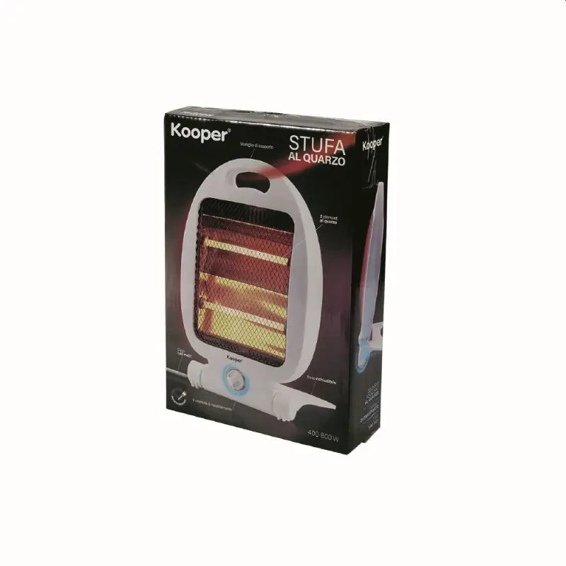 Kooper Heater - 800 W with 2 quartz elements