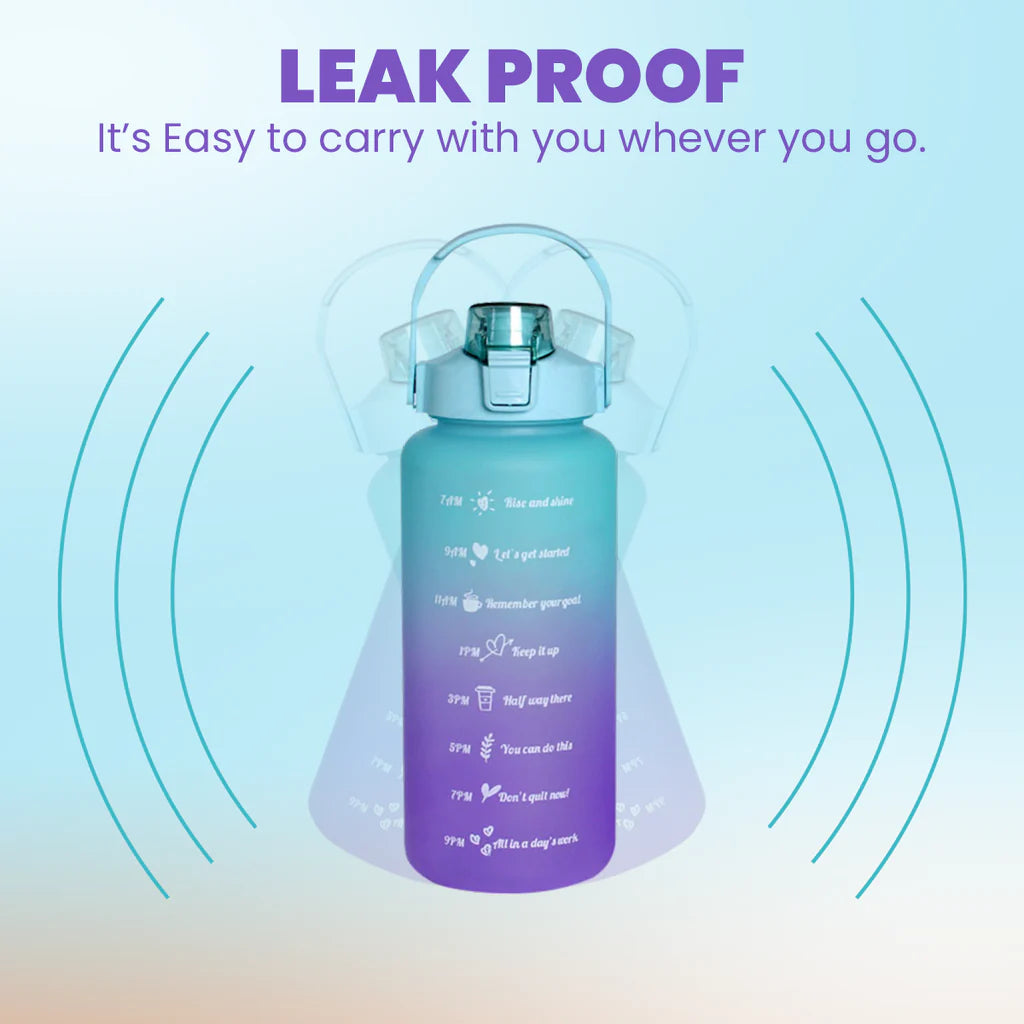 Motivational Water Bottle (Set of 3)