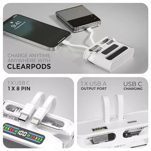 XECH Wireless Earbuds with Powerbank