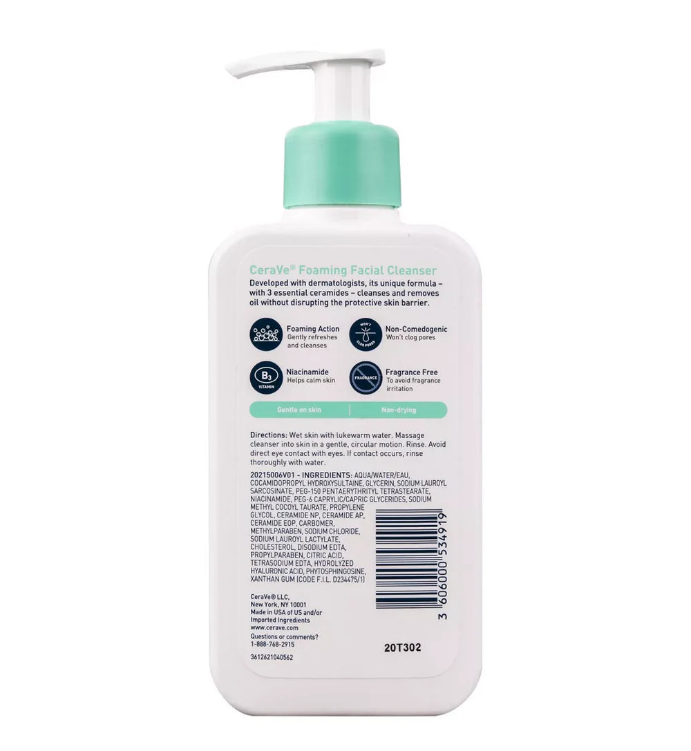 CeraVe Foaming Facial Cleanser - 237 ml