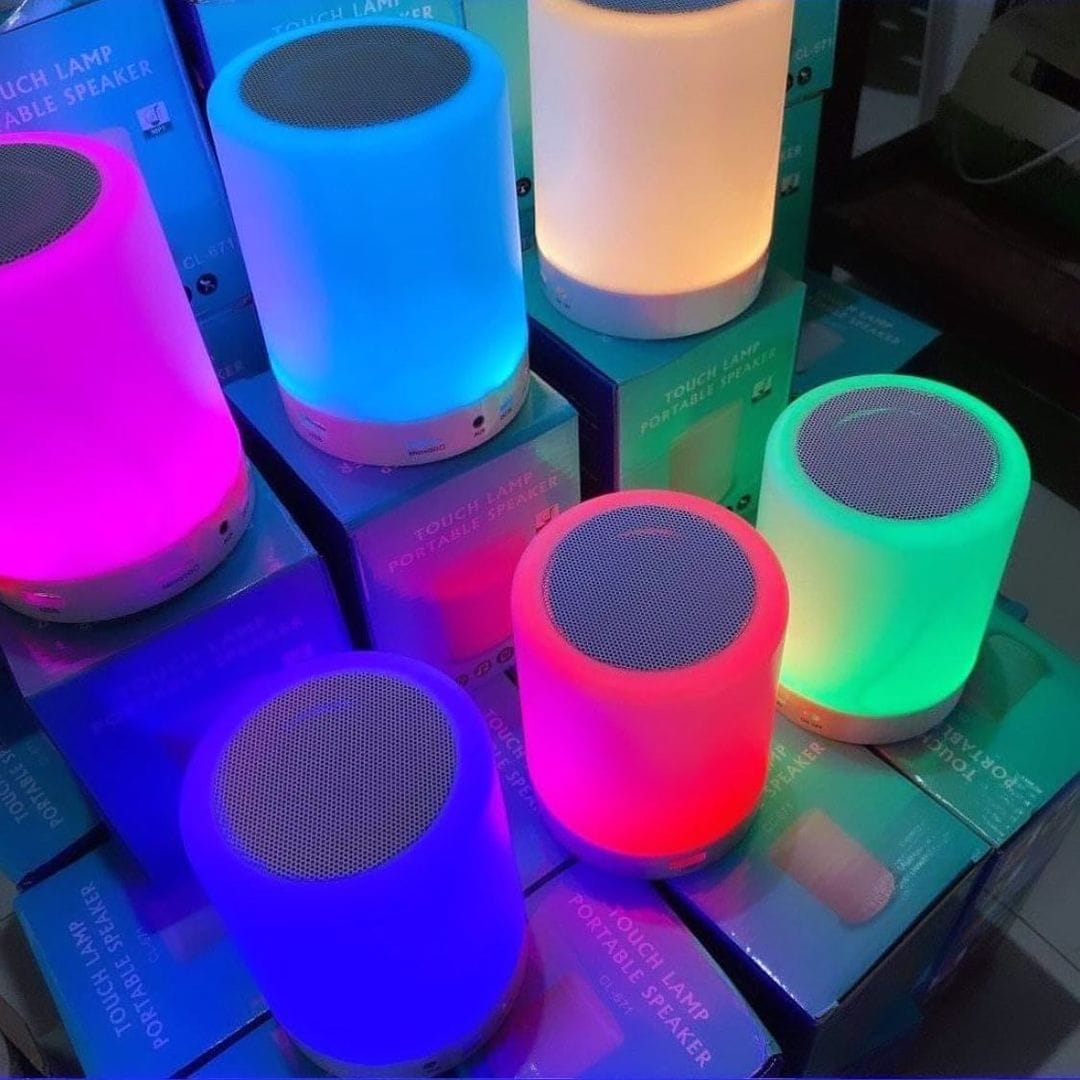 Portable Wireless Touch Lamp Speaker