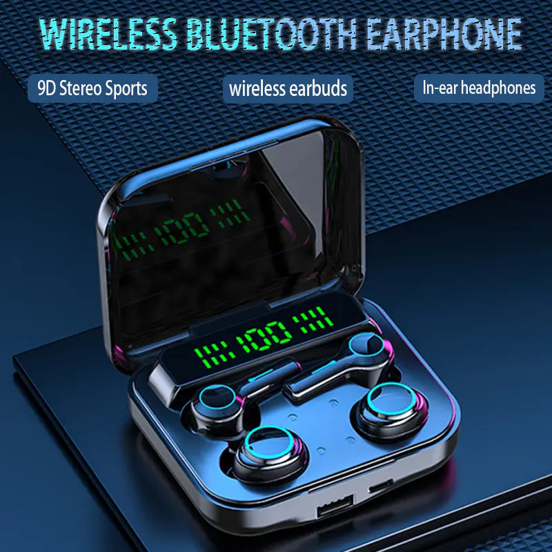 M21 Earbuds with Powerbank