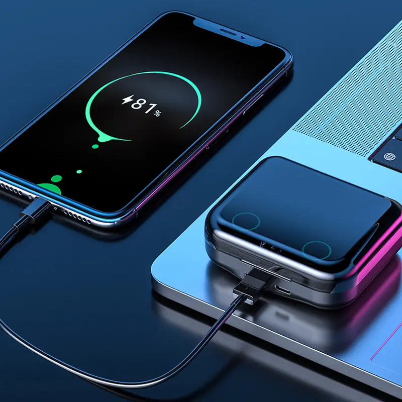 M21 Earbuds with Powerbank