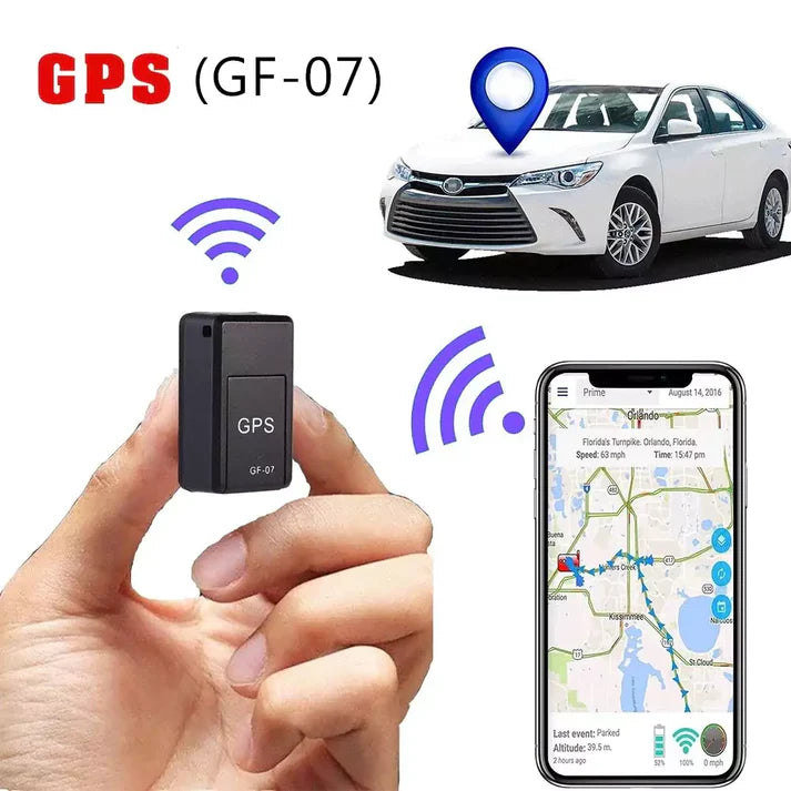 GPS Tracker GF-07 - Portable Real Time GPS Tracking Device