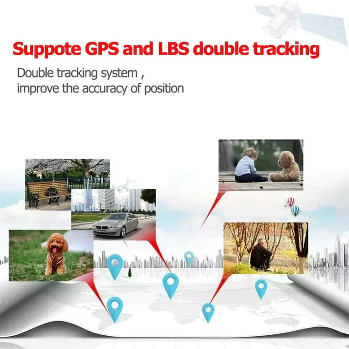 GPS Tracker GF-07 - Portable Real Time GPS Tracking Device