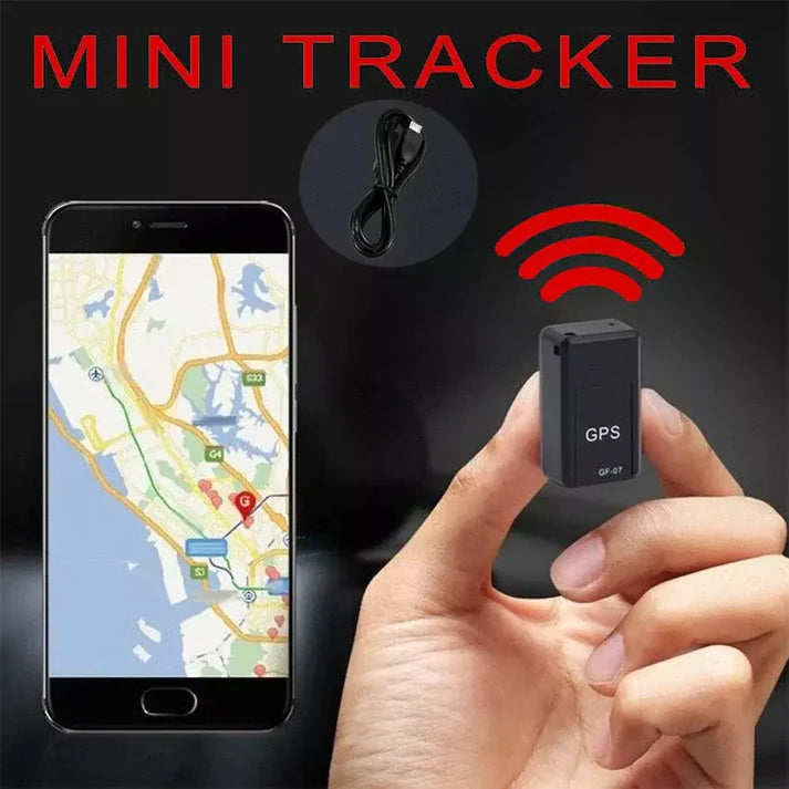GPS Tracker GF-07 - Portable Real Time GPS Tracking Device