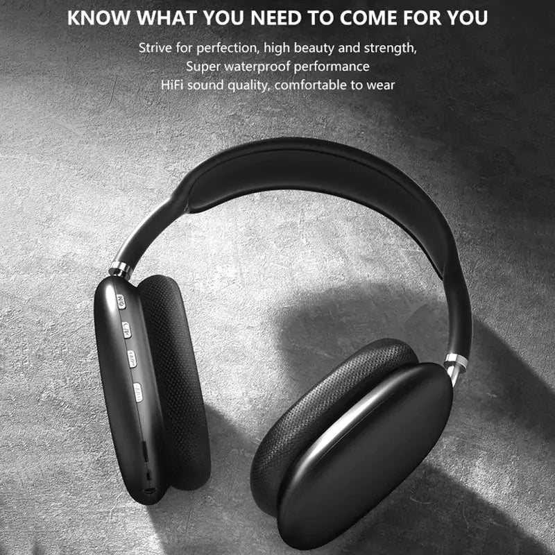 Wireless P9 Earphone - Black