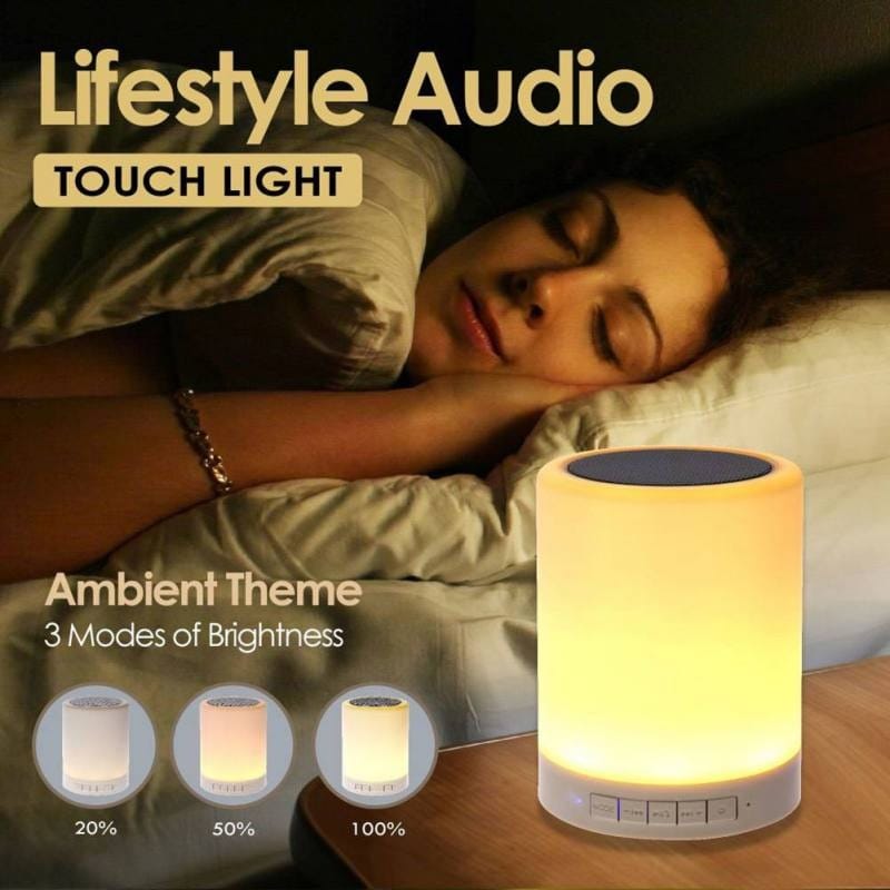 touch lamp bluetooth speaker