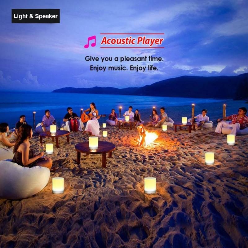 Portable Wireless Touch Lamp Speaker