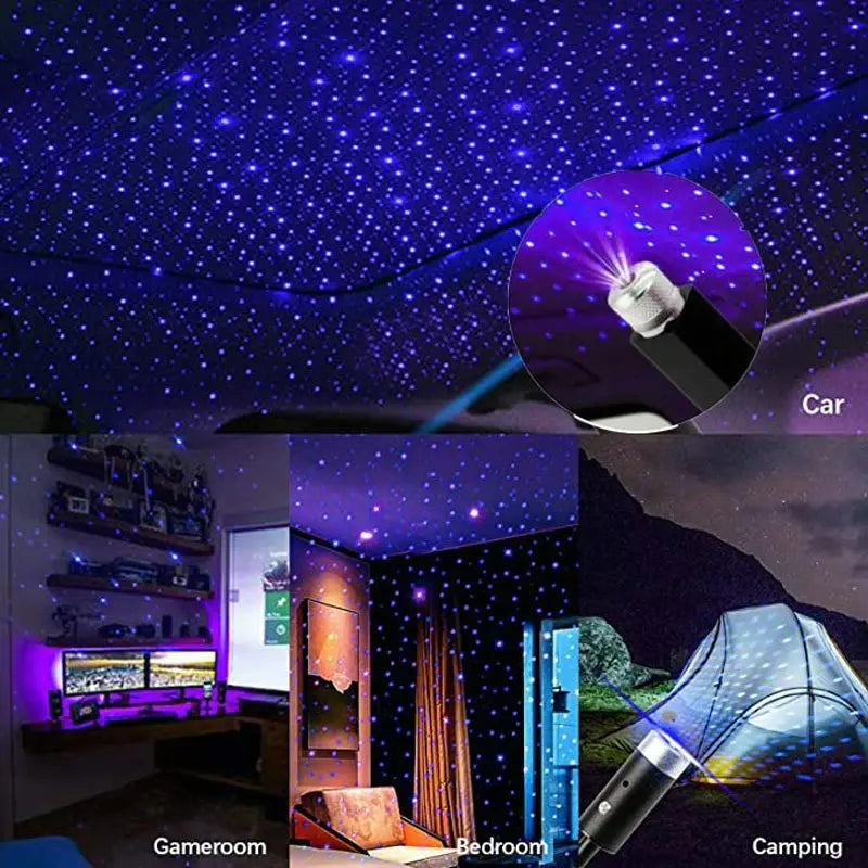Romantic LED Car Roof Star Night 
