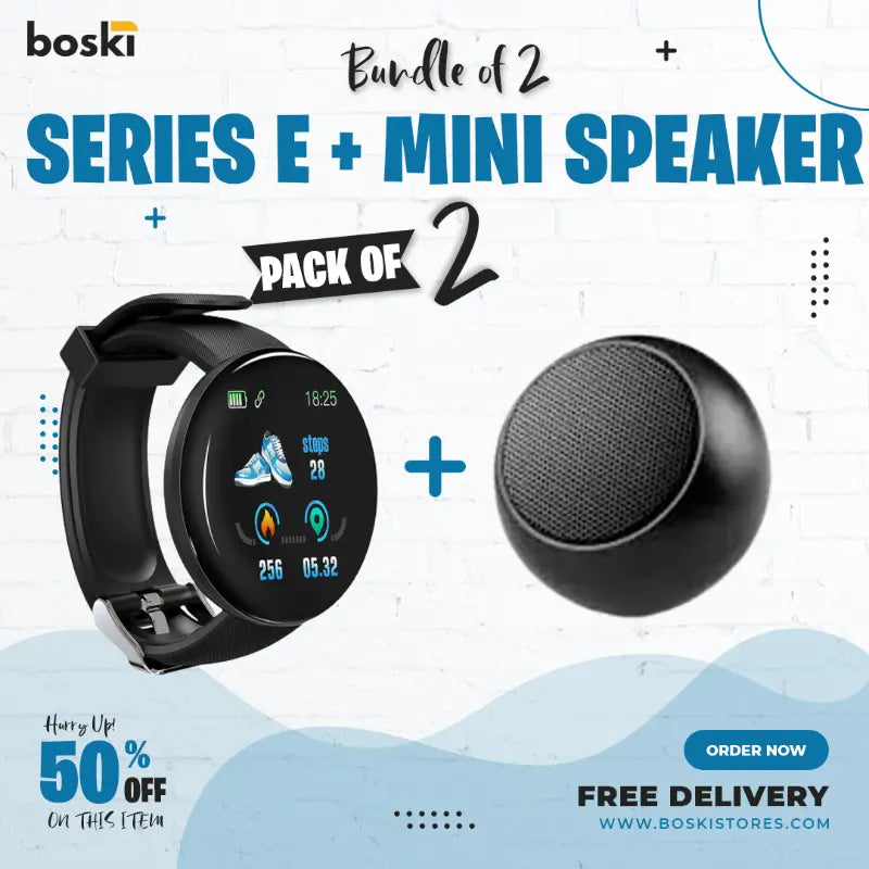 Bundle of 2 : Series E + Mini Speaker