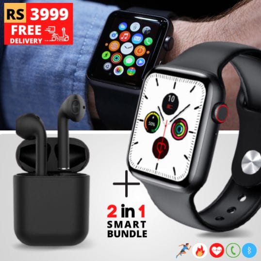 Smart Bundle: T500 + TWS Black