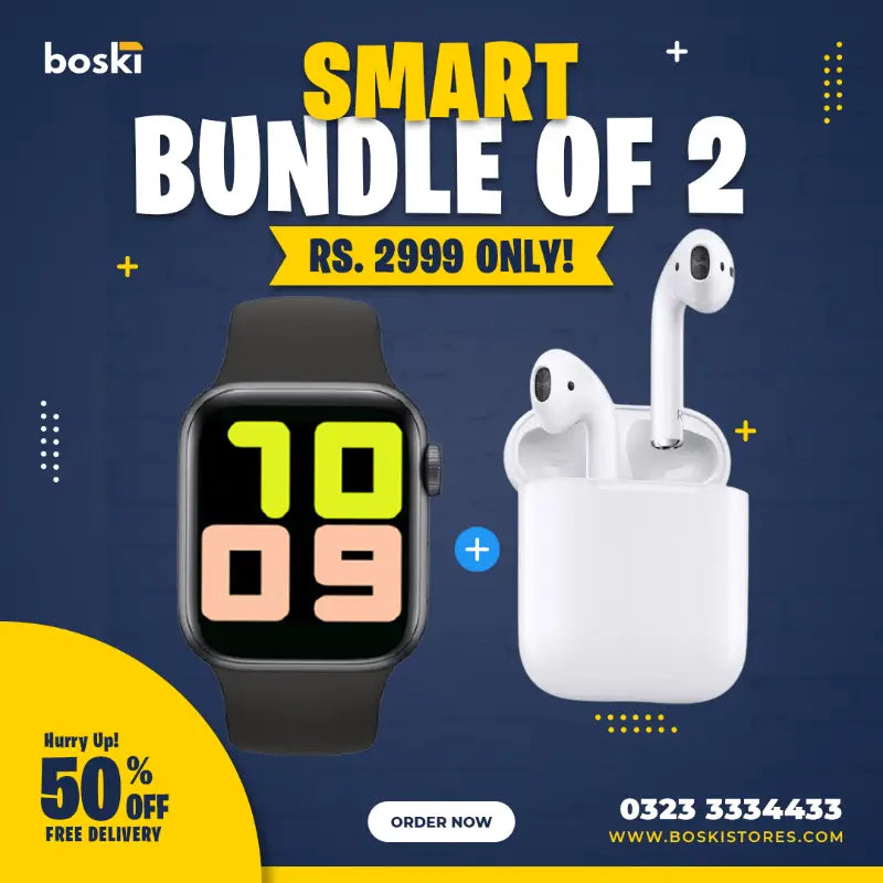 Bundle of 2: T500 + White TWS